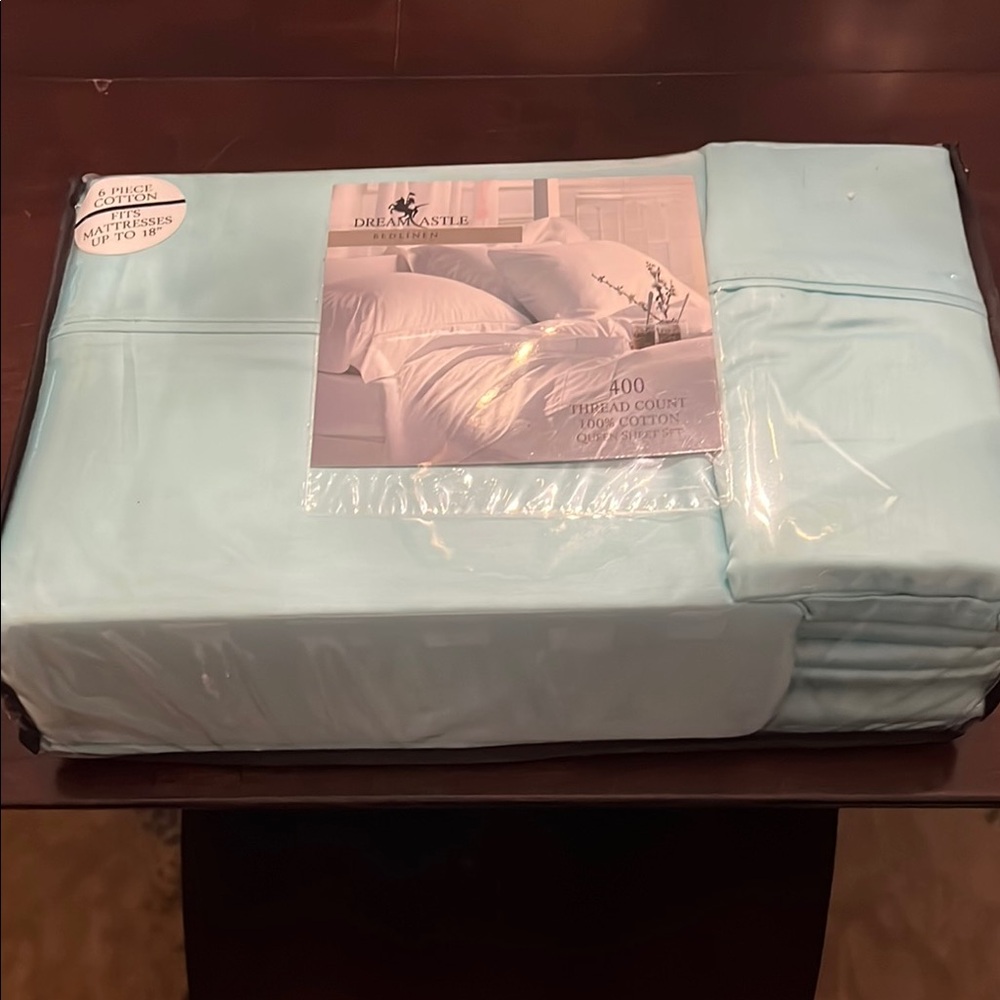 Luxurious Blue Bedding Sheet Set